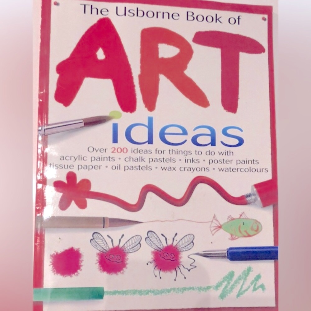 5for$20📗The Usborne Book of ART ideas